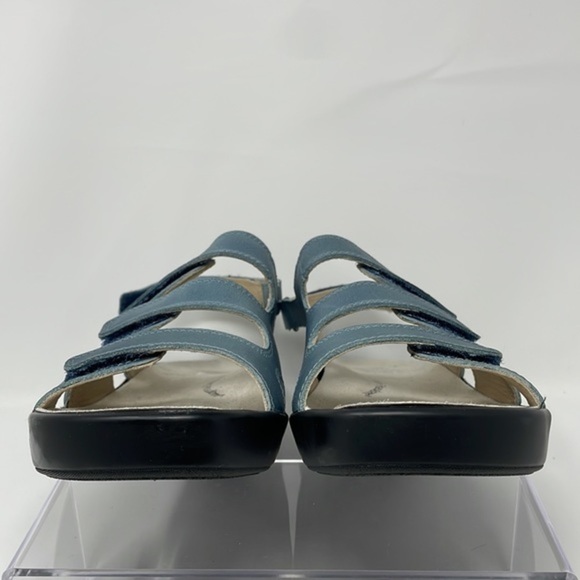 💎 RARE FIND 💎 Barefoot Freedom “Alma” Leather FULLY Adjustable Sandals SZ 13N - Picture 4 of 10